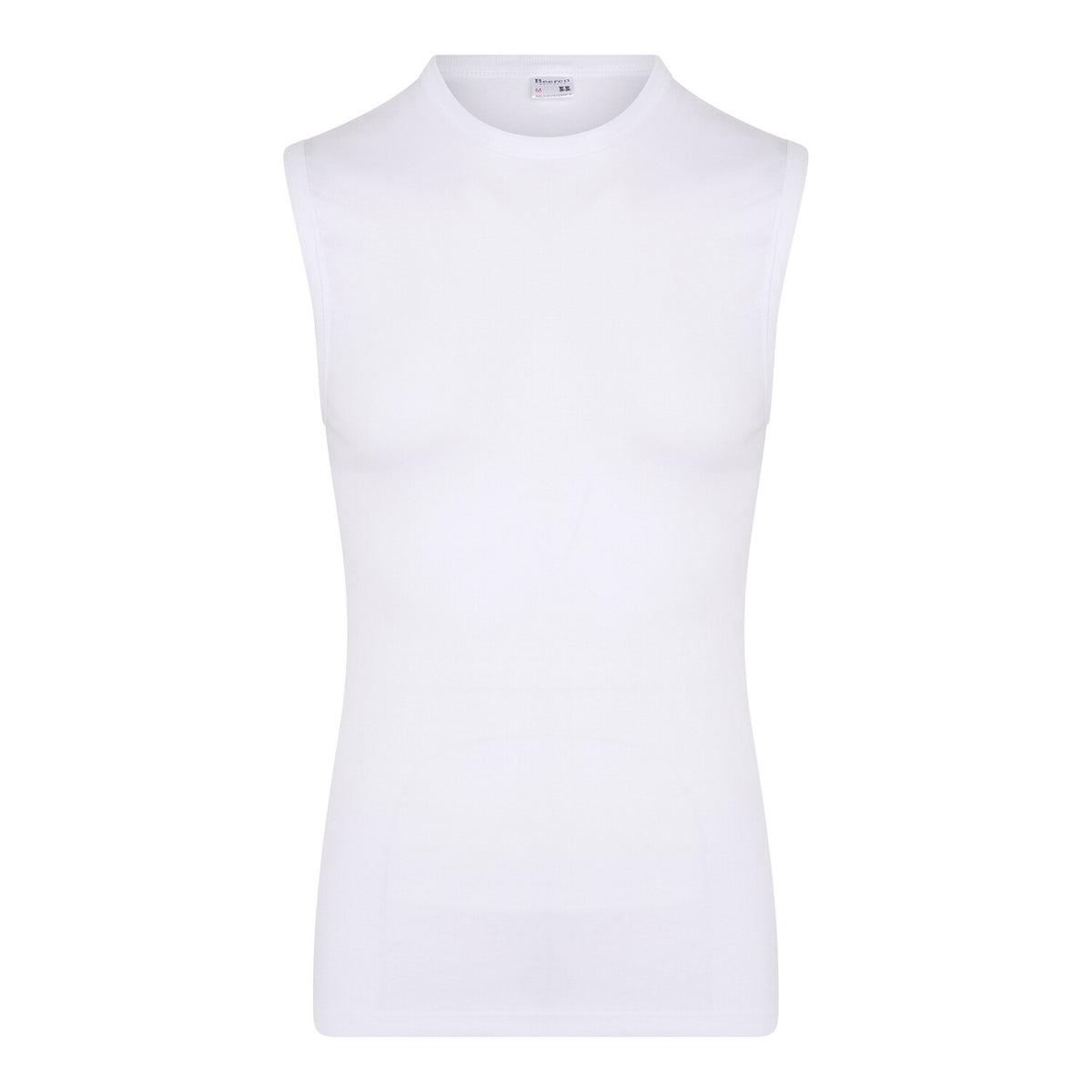 Beeren heren mouwloos shirt ronde hals