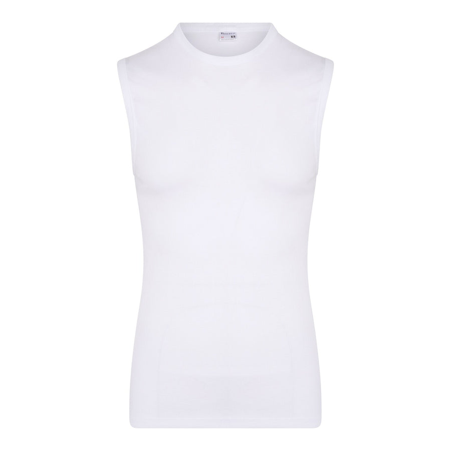 Beeren heren mouwloos shirt ronde hals