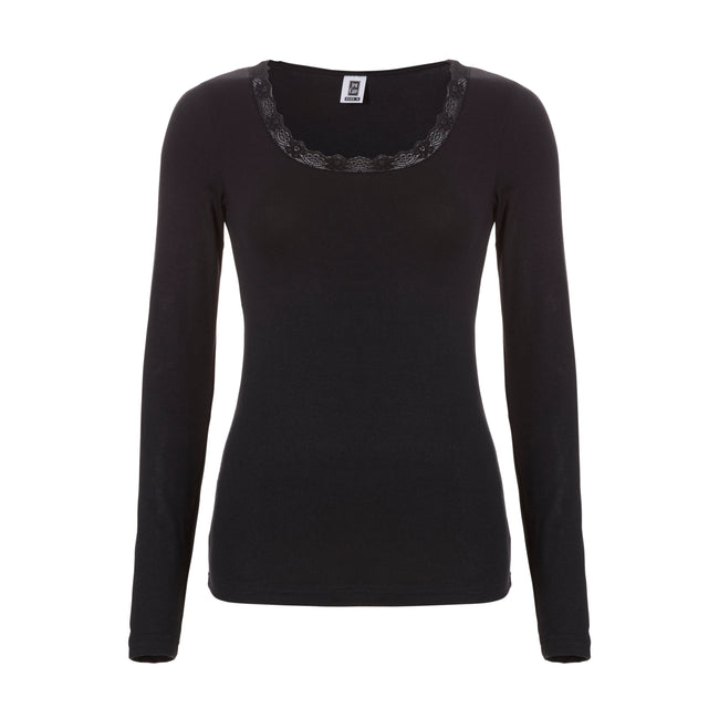 30238 Ten Cate Thermo damesshirt met kant